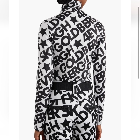 Goldbergh Women's Type Pully Half-Zip Base Layer logo base layer white - Picture 4 of 5